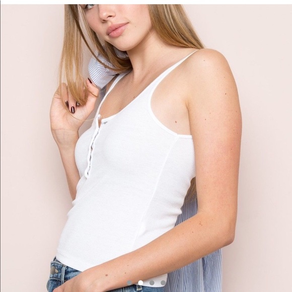 Simone tank Brandy Melville white - Picture 2 of 3